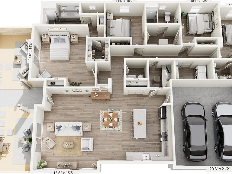 Pinnacle | 4x3.5 | 2096 sf Pinnacle | 4x3.5 | 2096 sf
