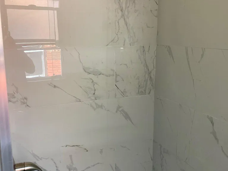 Gorgeous tiled shower