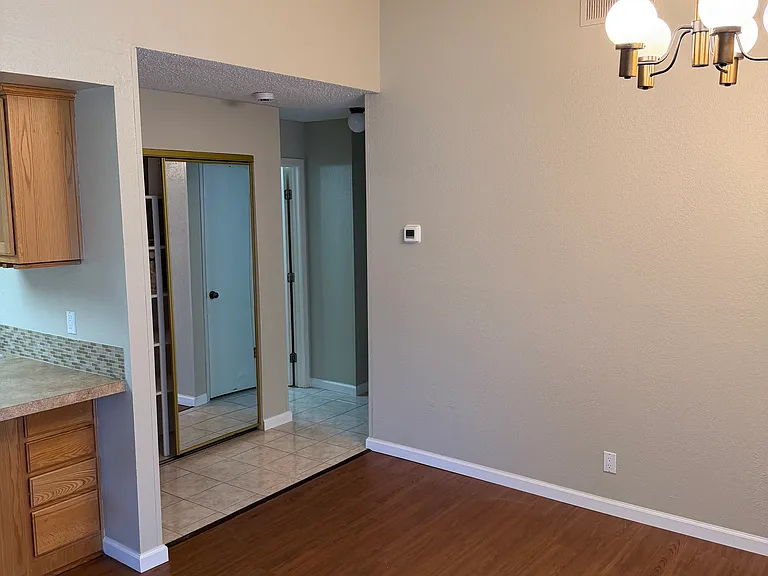 dining space looking towards hallway