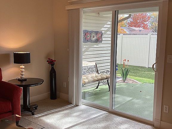 Living room/back patio