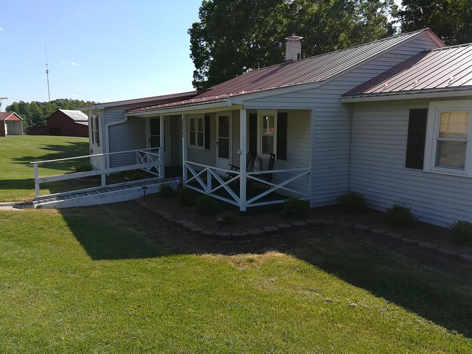 Front of house with porch for relaxing