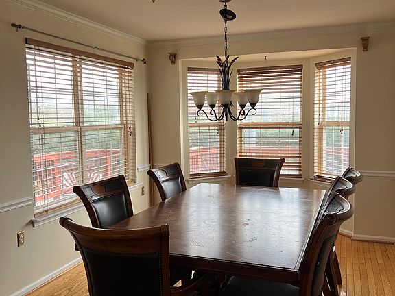 Large light filled dinning room