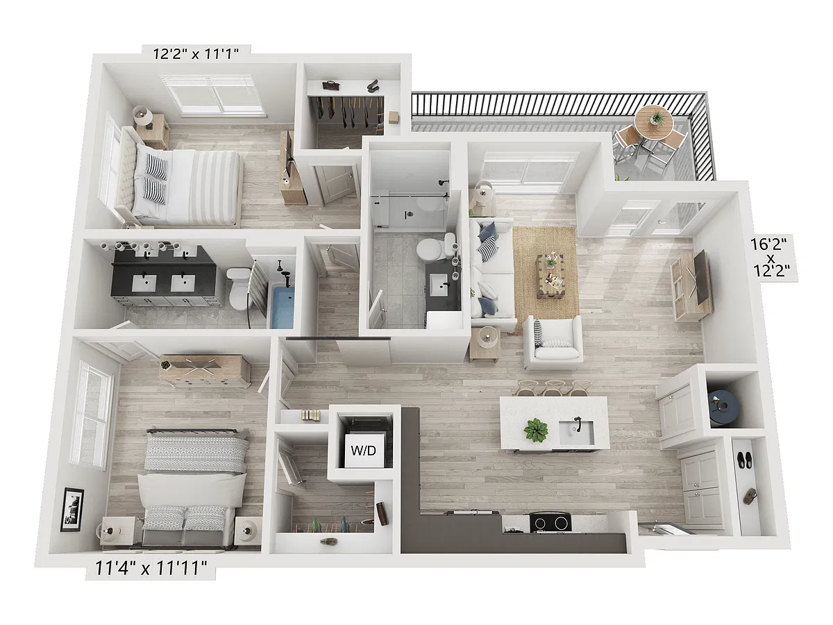 Floor plan B20A