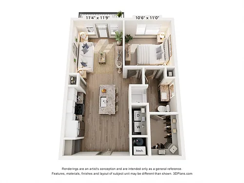 Floor plan A1