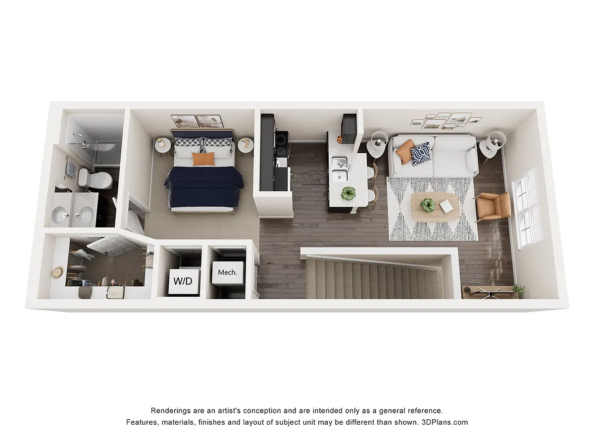 Floor plan The Studio