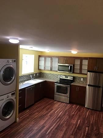 This is the kitchen with brand new amenities!