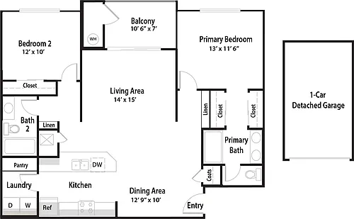 Floor plan B1