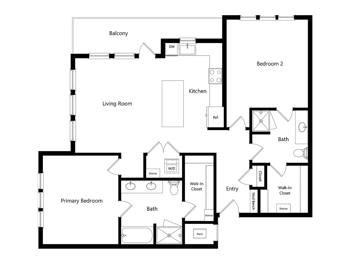 Floor plan B5