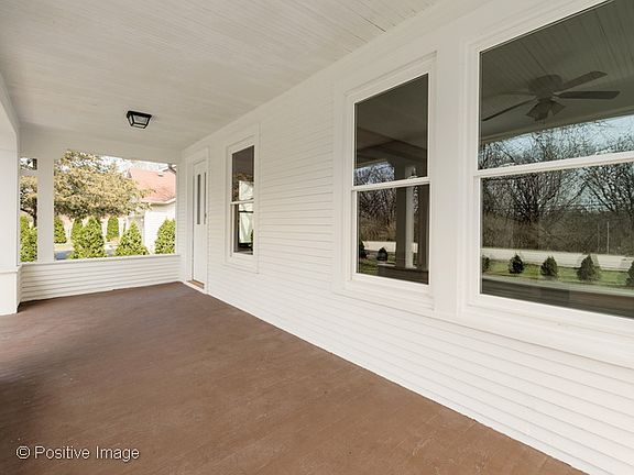 Inviting front porch
