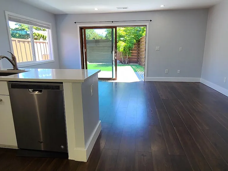 Opens to patio/yard