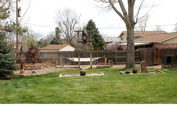Huge backyard!