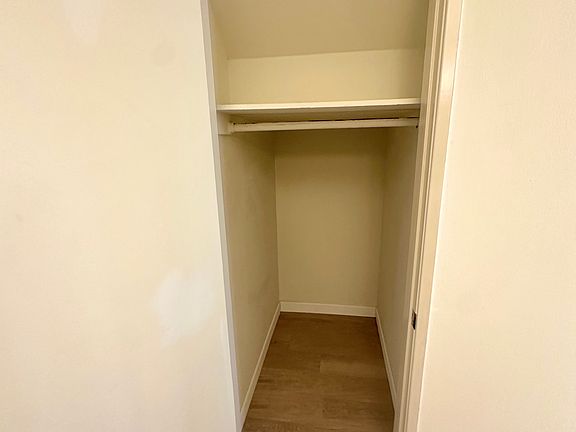 Downstairs closet