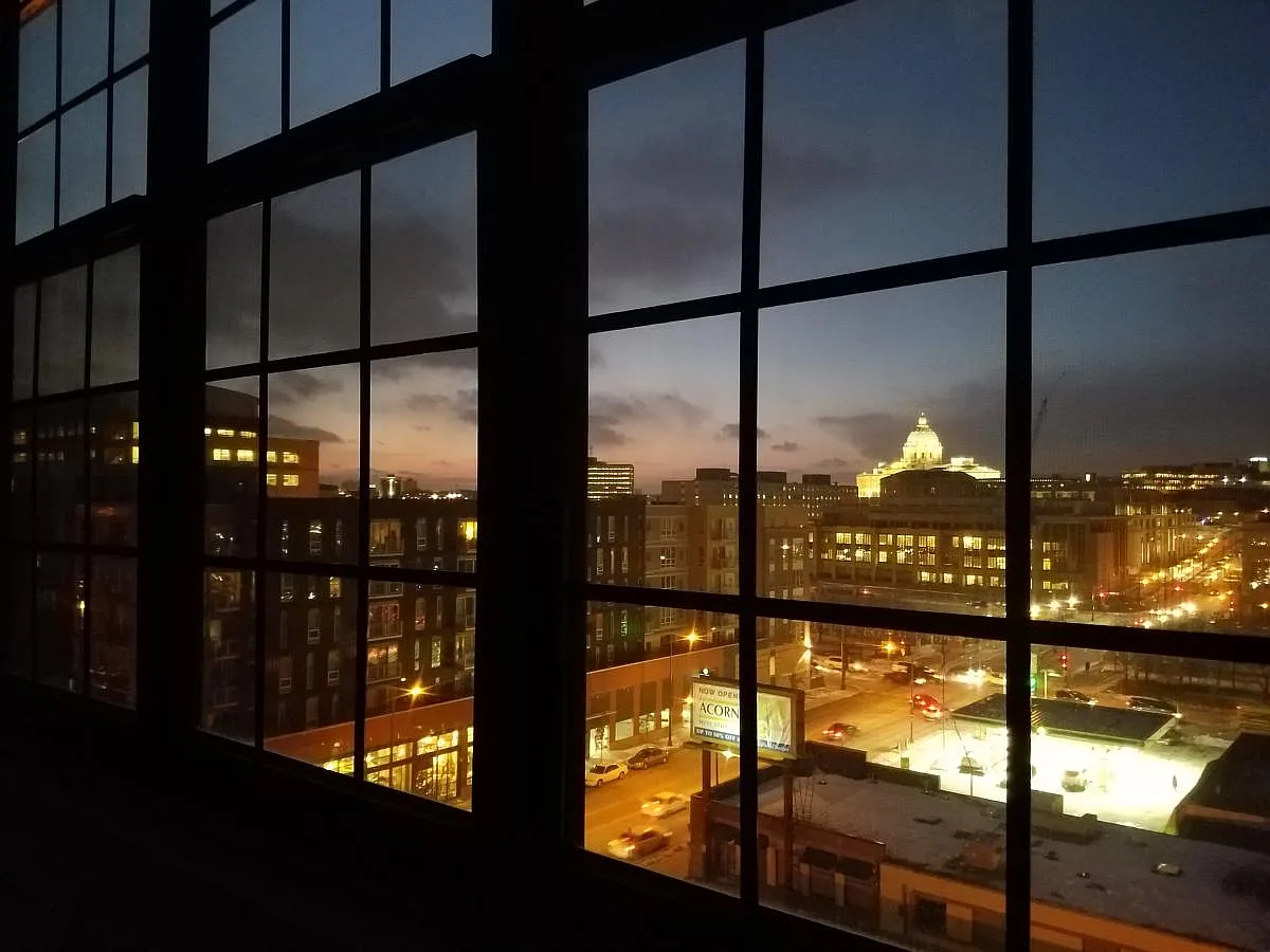 Photo 2 of 15 - 500 Robert St #718 - Saint Paul, MN Oh that view. - 500 Robert St #718