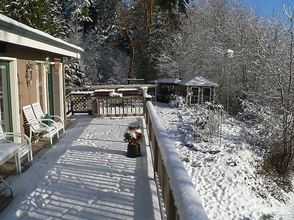 Deck in Winter
