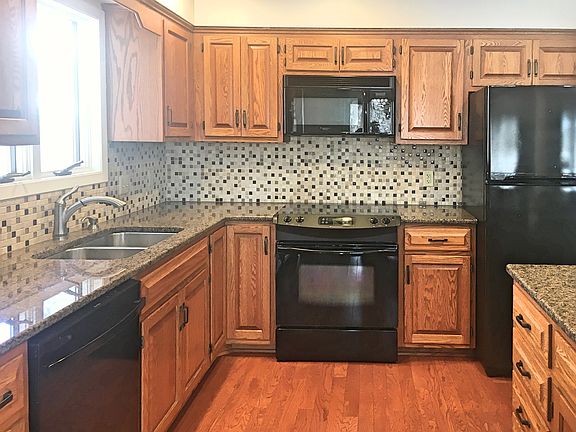 Updated kitchen with granite