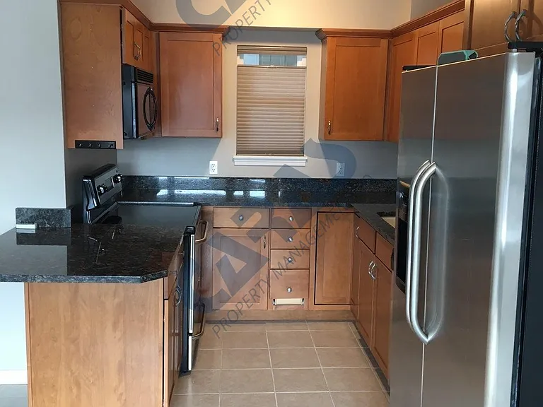 Kitchen from living room