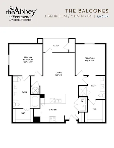 Floor plan The Balcones