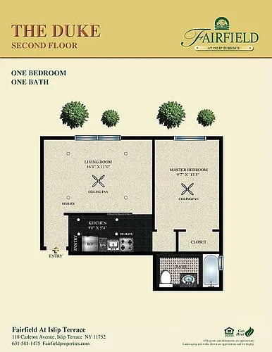 Floor plan The Duke