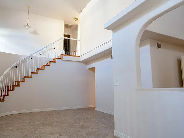 living room & stairs