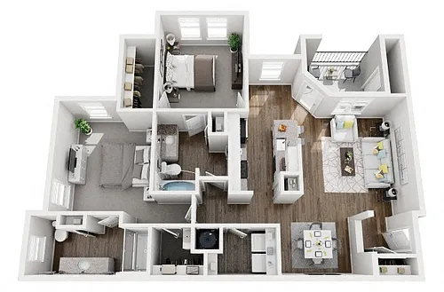 Floor plan Madison Renovated