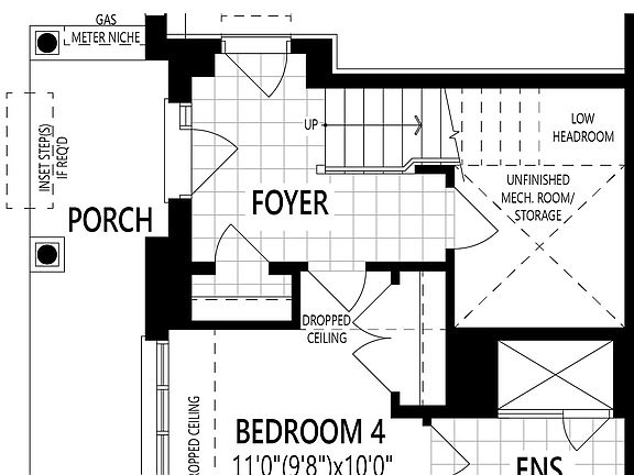 Bedroom 4 In Lieu of Recreation Room