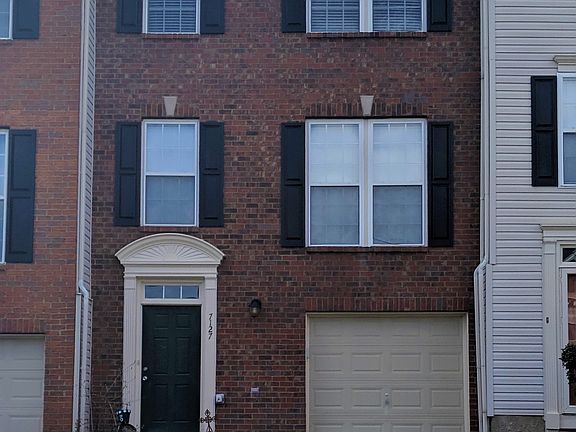 Brick front townhouse