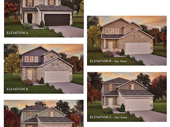 Willow ABC Elevations