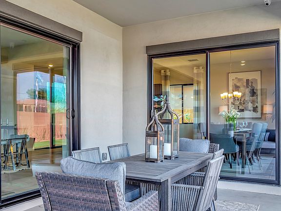 Covered patio for enjoying outdoors