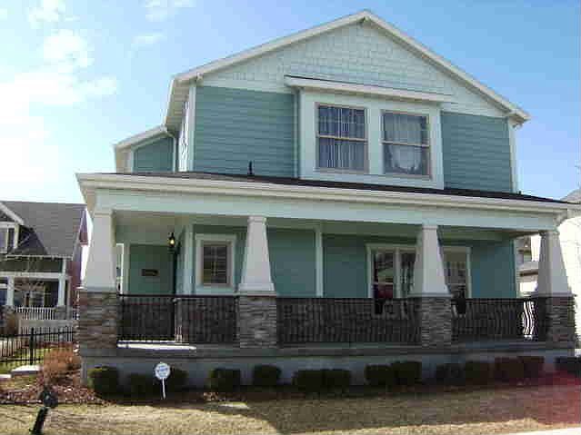 Great curb appeal with wrap around porch!!