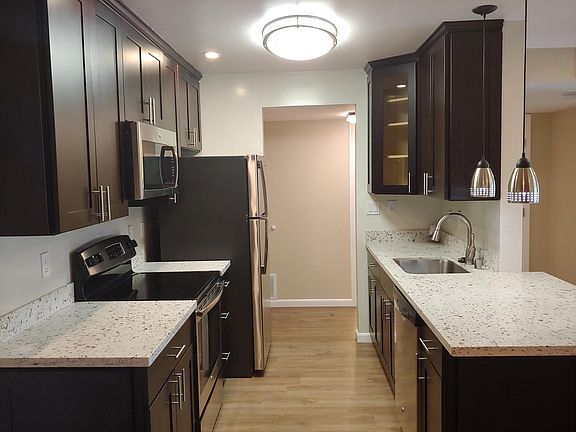 Fully remodeled kitchen.