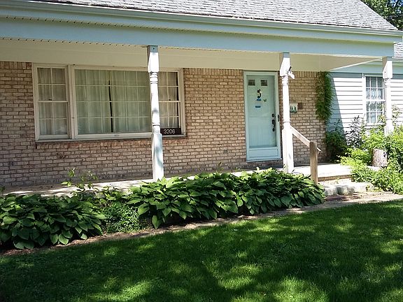 Front entry and porch 