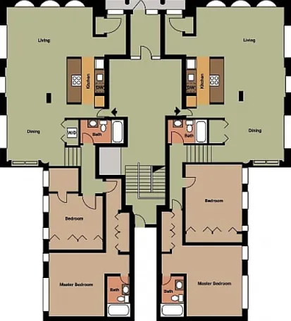 Chimes Building- 2 Bed, 2 Bath Chimes Building- 2 Bed, 2 Bath