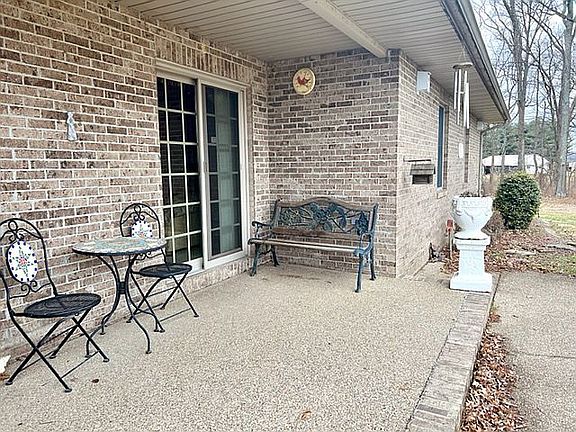 rear covered porch