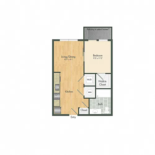 Floor plan S1A