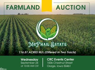 400th Street & 405th St, Osage, IA 50461