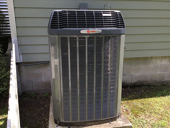 New 3 zone trane a/c