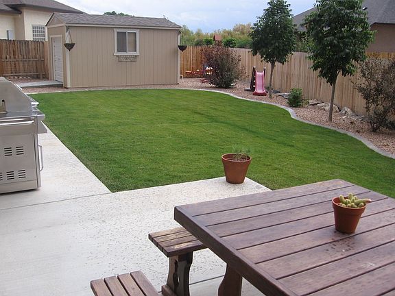 Irrigated Back Yard