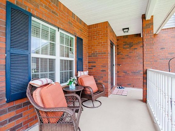 Covered front porch