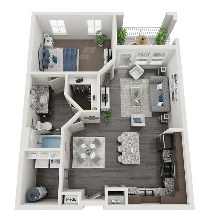 Floor plan A1