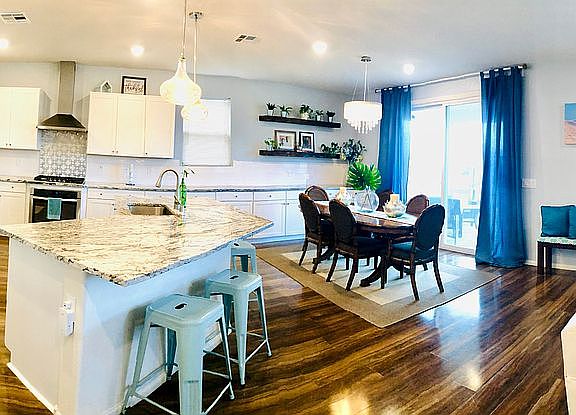 Kitchen and dining room