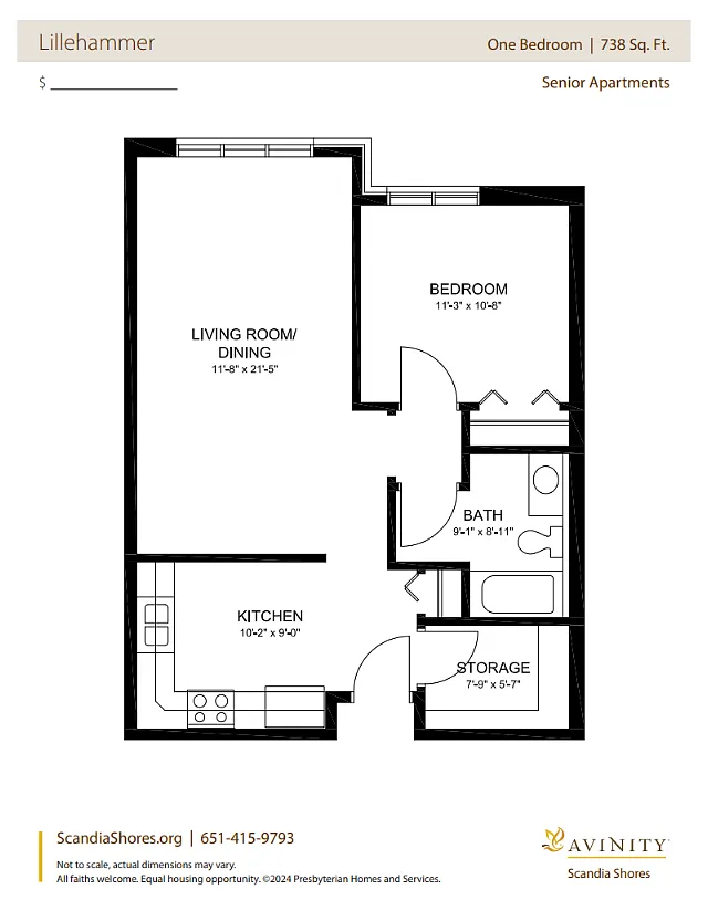 Floor plan Lillehammer