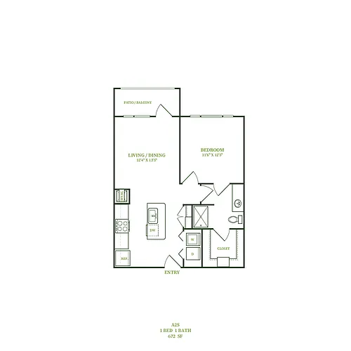 Floor plan A2-S