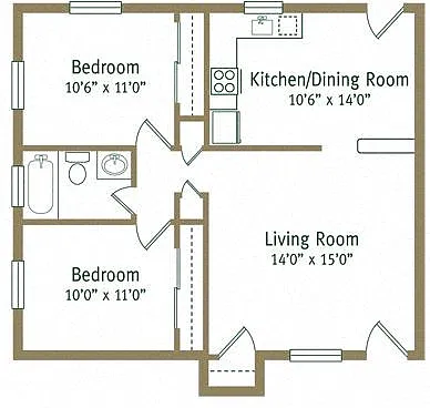 Floor plan Devon