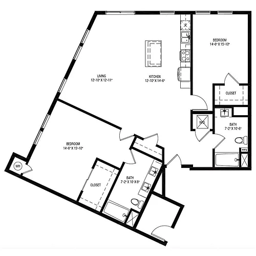 Floor plan Emory B11