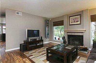 Large open living room