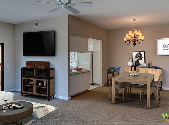 Virtually Staged Dining Room