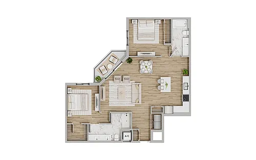 Floor plan Cosmos E