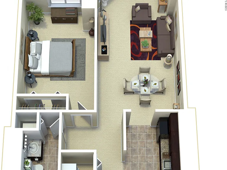 The Apartments at Charles Plaza — Photo 3