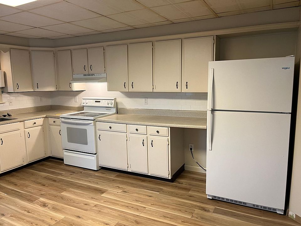 Spacious eat in kitchen.