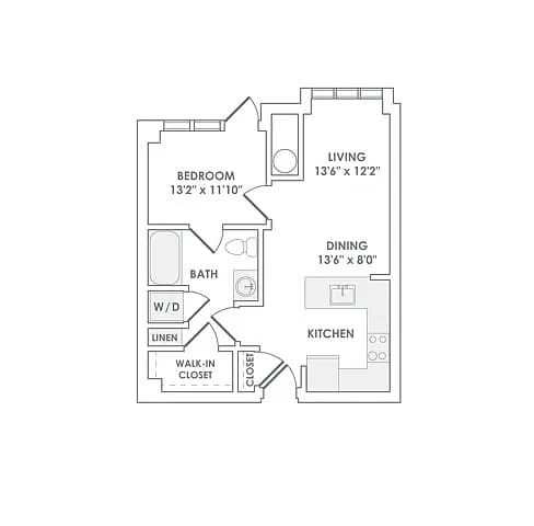 Floor plan A05 Renovated